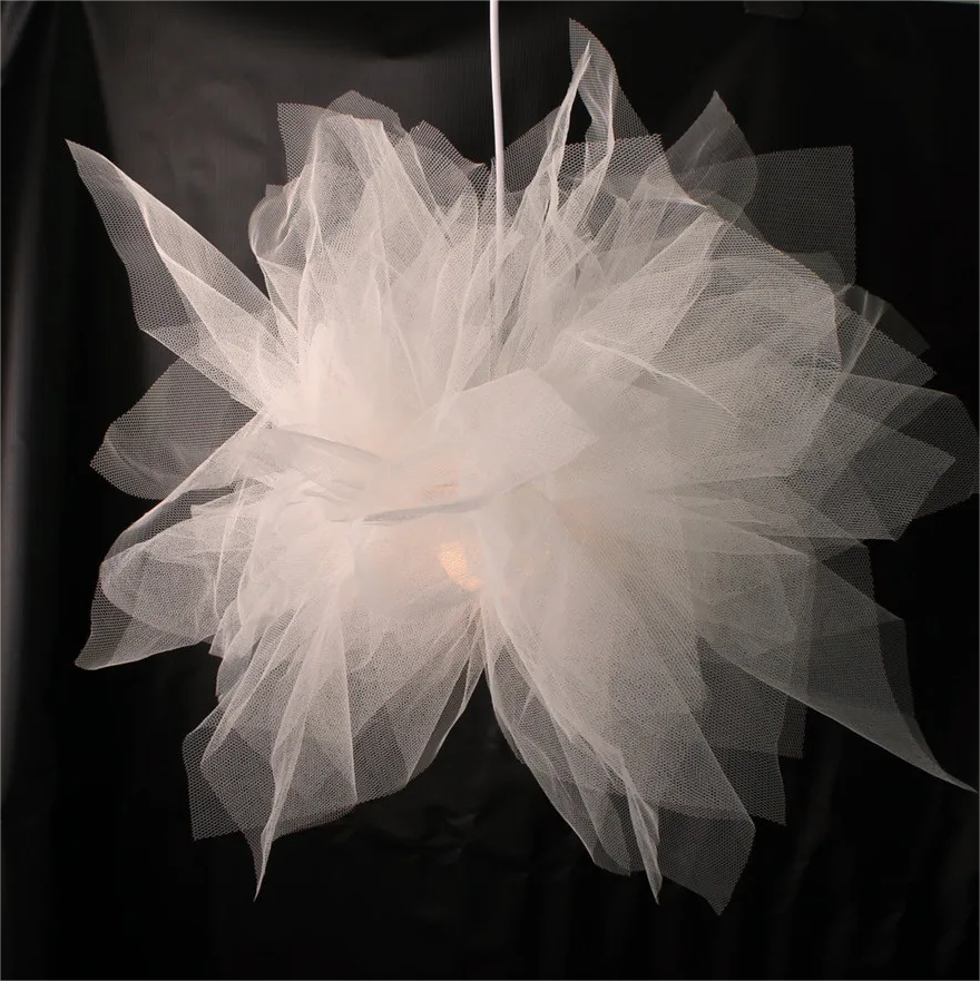 Gauze Flower Chandeliers